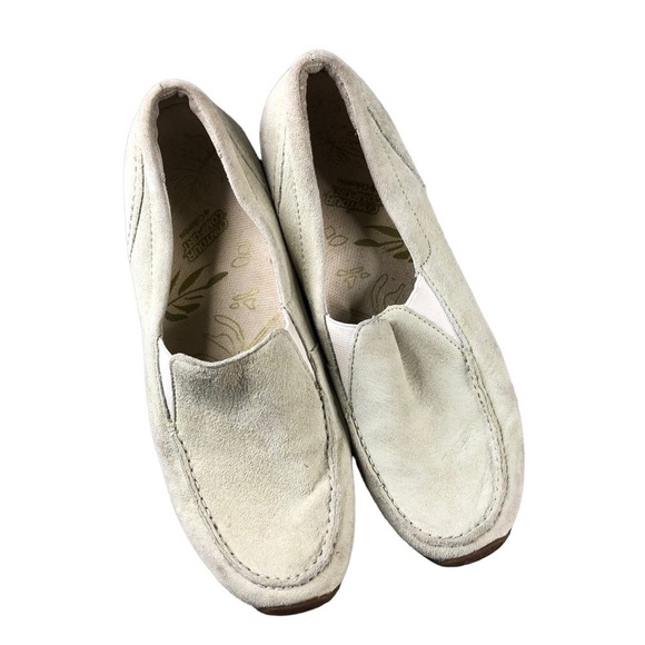 Columbia Suede Light Green Reily Slip on  Loafers Womens Comfort Walking Travel - Picture 1 of 8